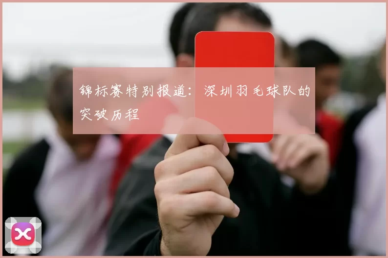 锦标赛特别报道：深圳羽毛球队的突破历程